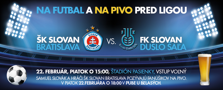 ŠK Slovan Bratislava inzercia