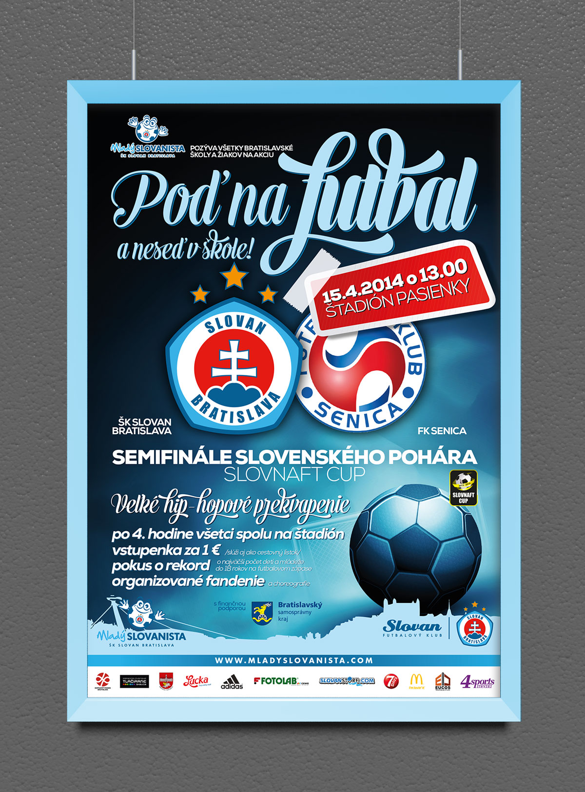 ŠK Slovan Bratislava plagát