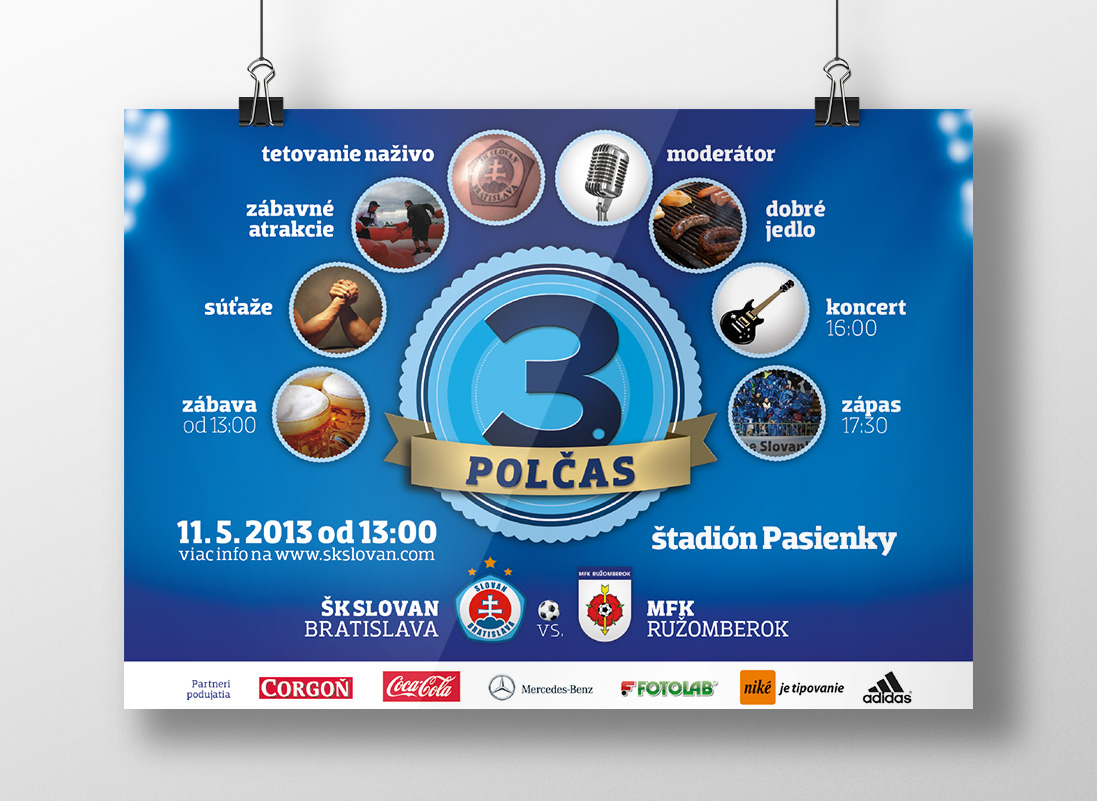 ŠK Slovan Bratislava plagát
