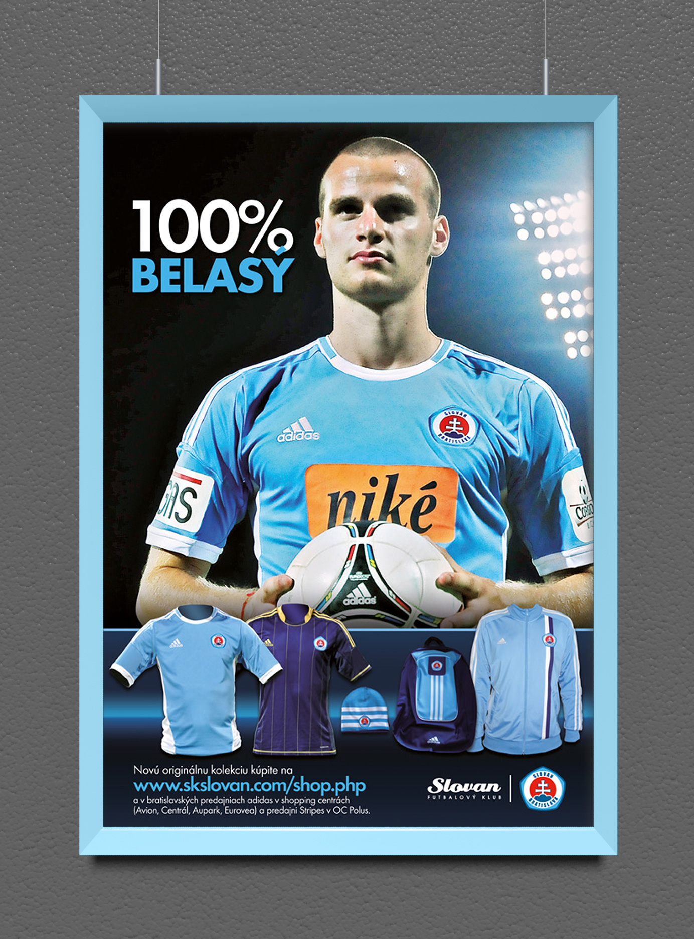 ŠK Slovan Bratislava plagát