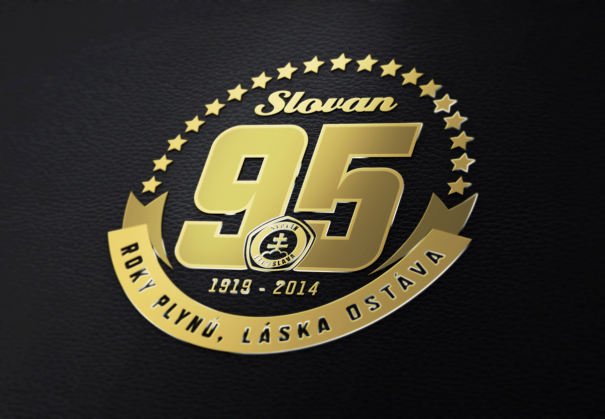 95 rokov ŠK Slovan logo