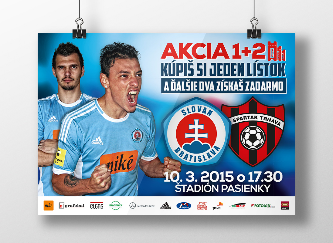 ŠK Slovan Bratislava plagát