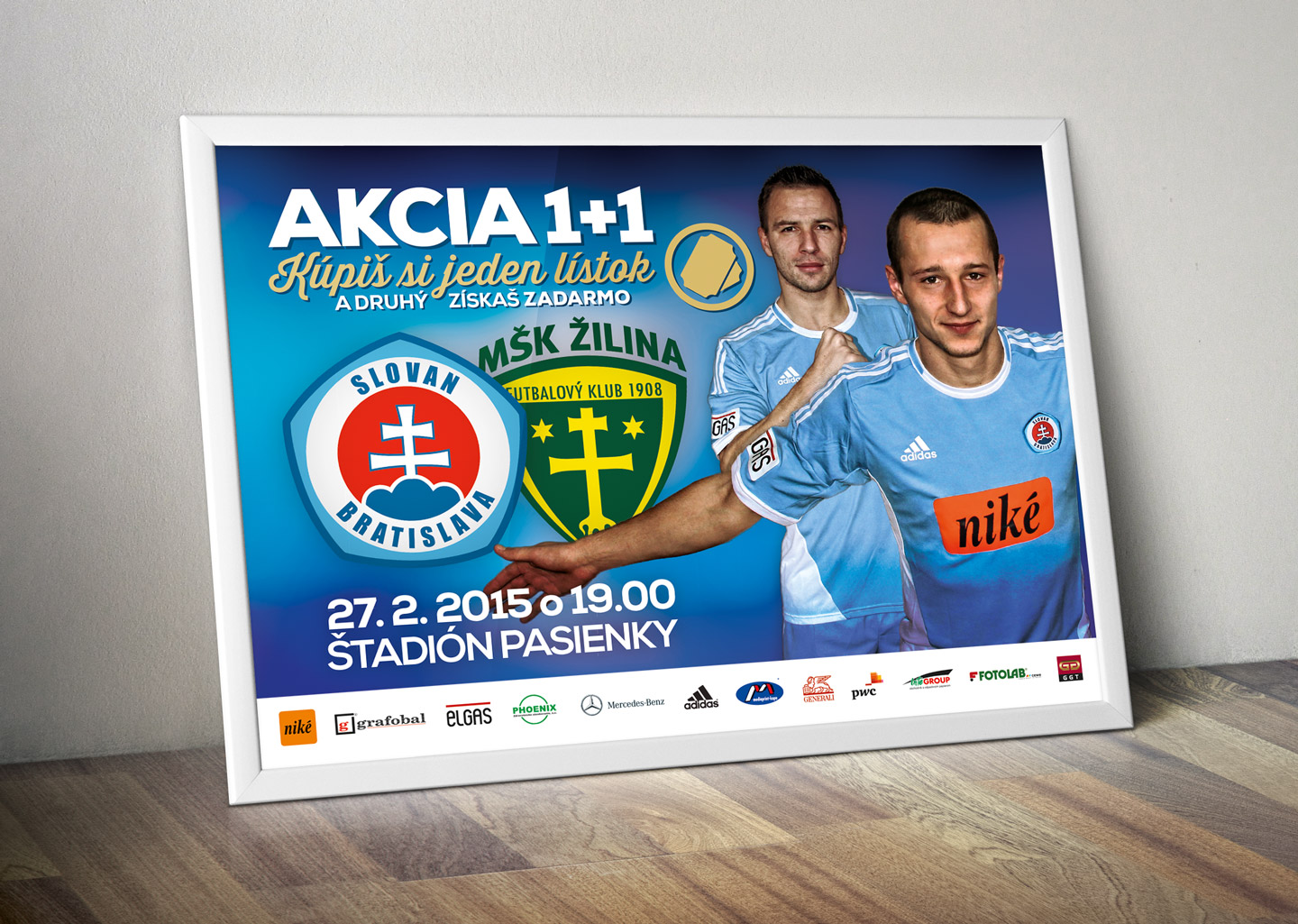 ŠK Slovan Bratislava plagát