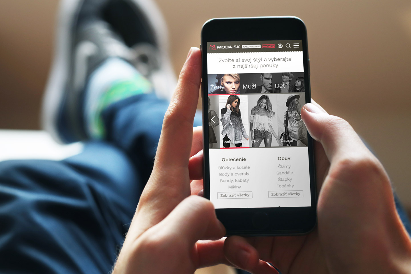 Moda.sk web