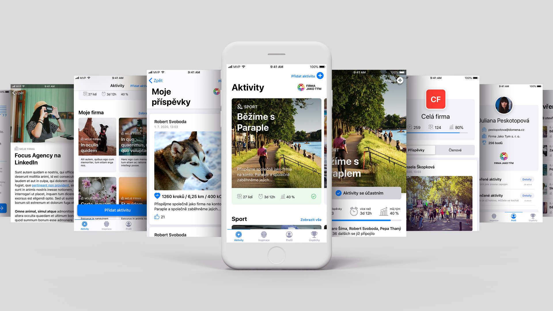 Firma jako tým app