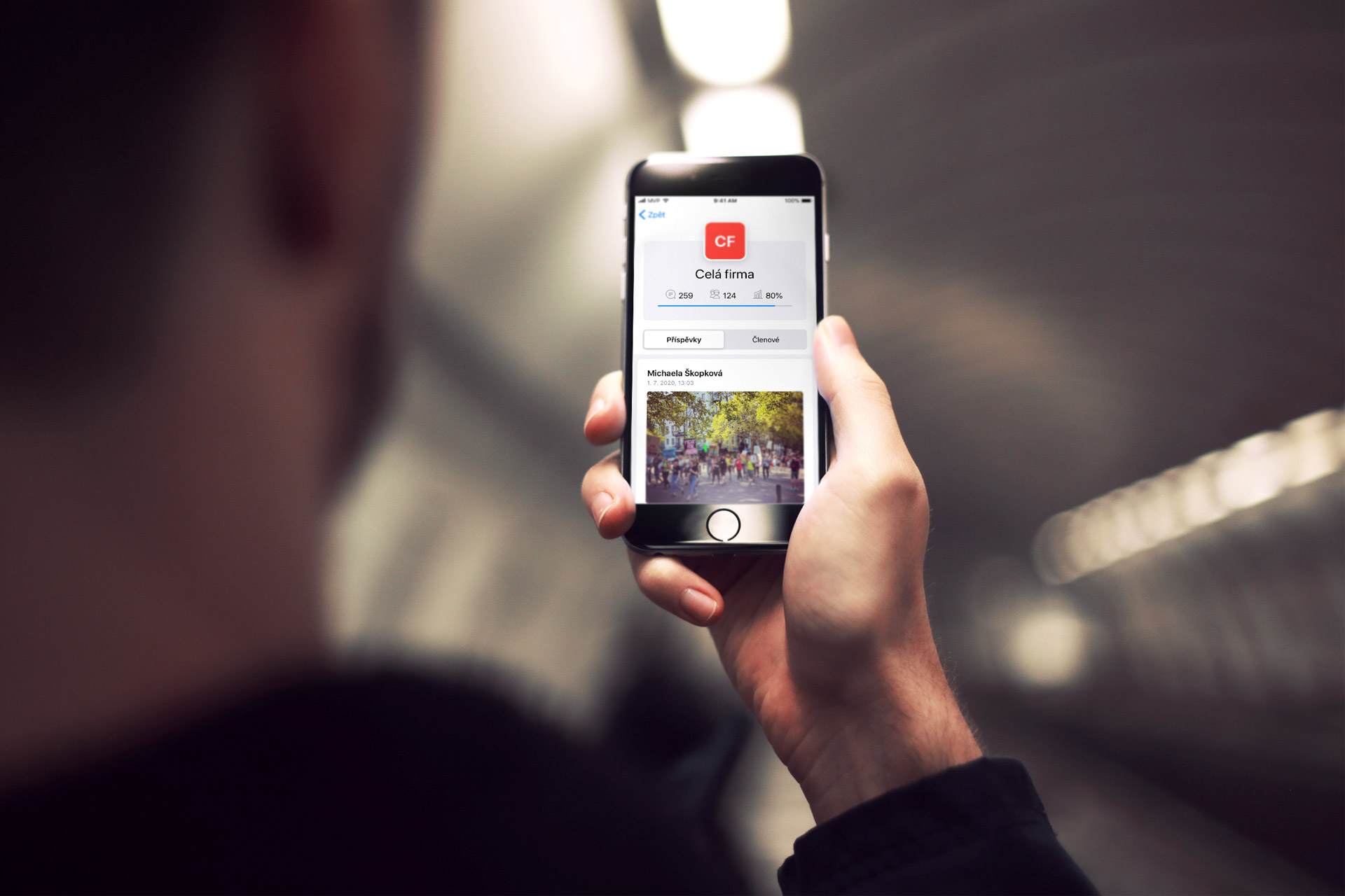 Firma jako tým app