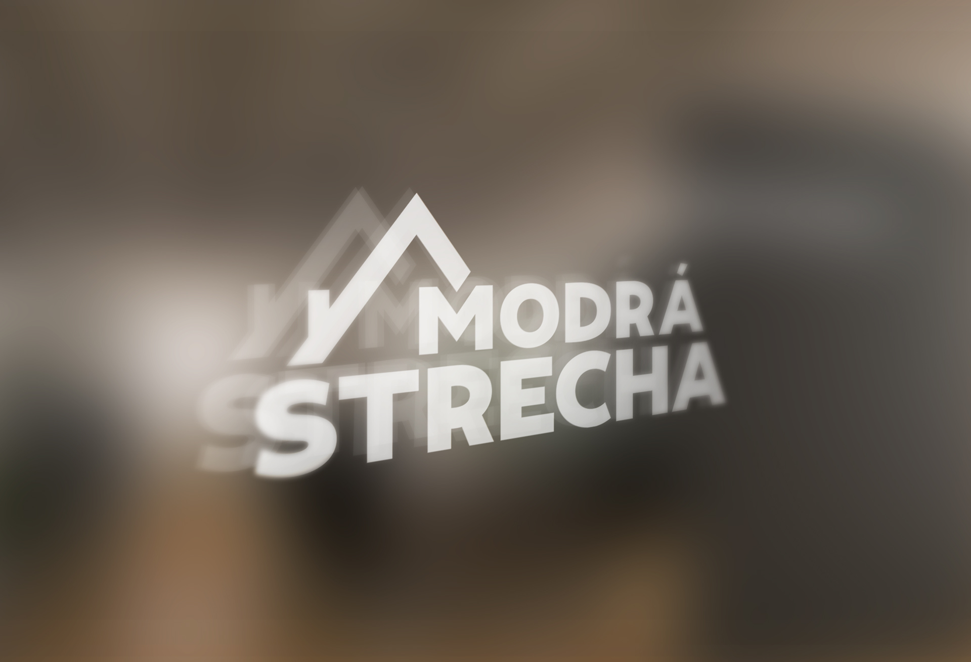 Modrá strecha logo